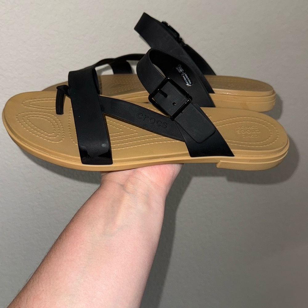 Crocs strappy sandals